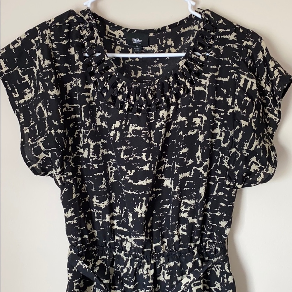 Mossimo Patterned Blouse Dress - Picture 2 of 5